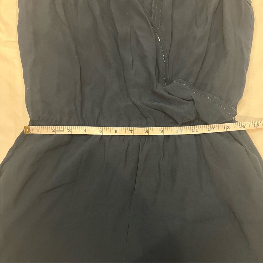 Zara Basic Bead Lined Surplice Neckline Jumpsuit … - image 5